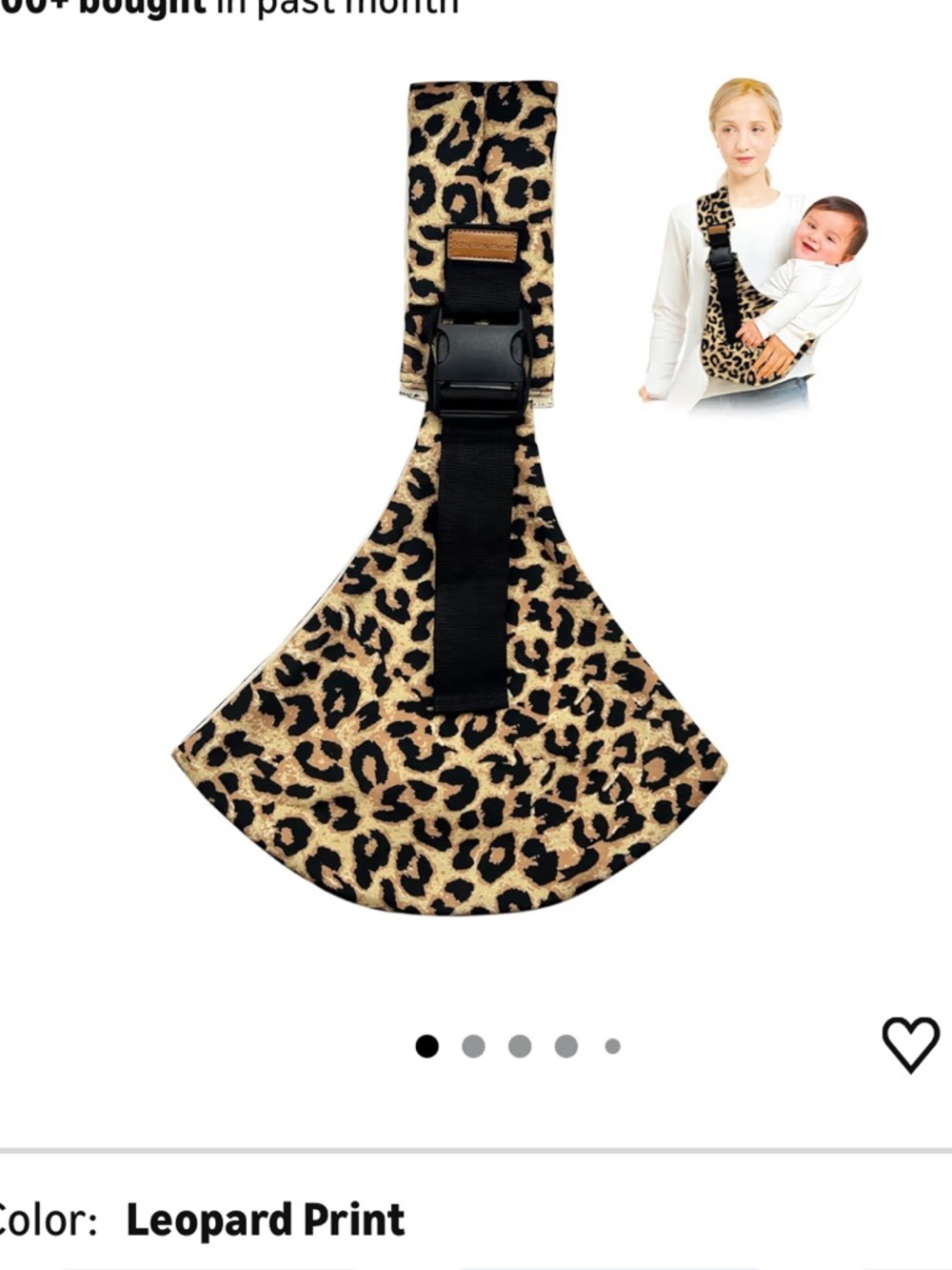 Toddler carrier
